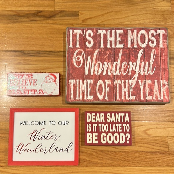 Christmas Wall Art Collage - Set of 4 - Picture 11 of 12